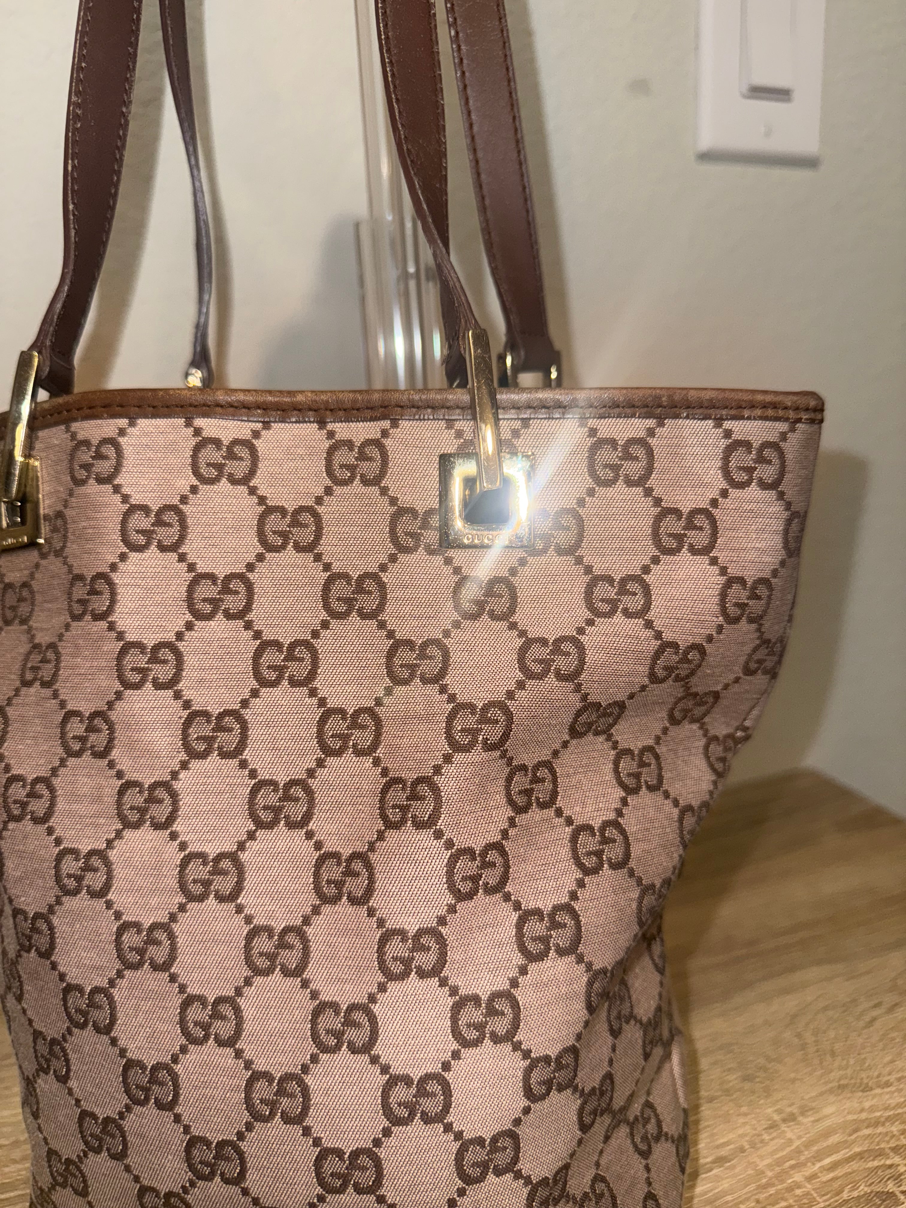 Authentic Gucci GG Mini Tote