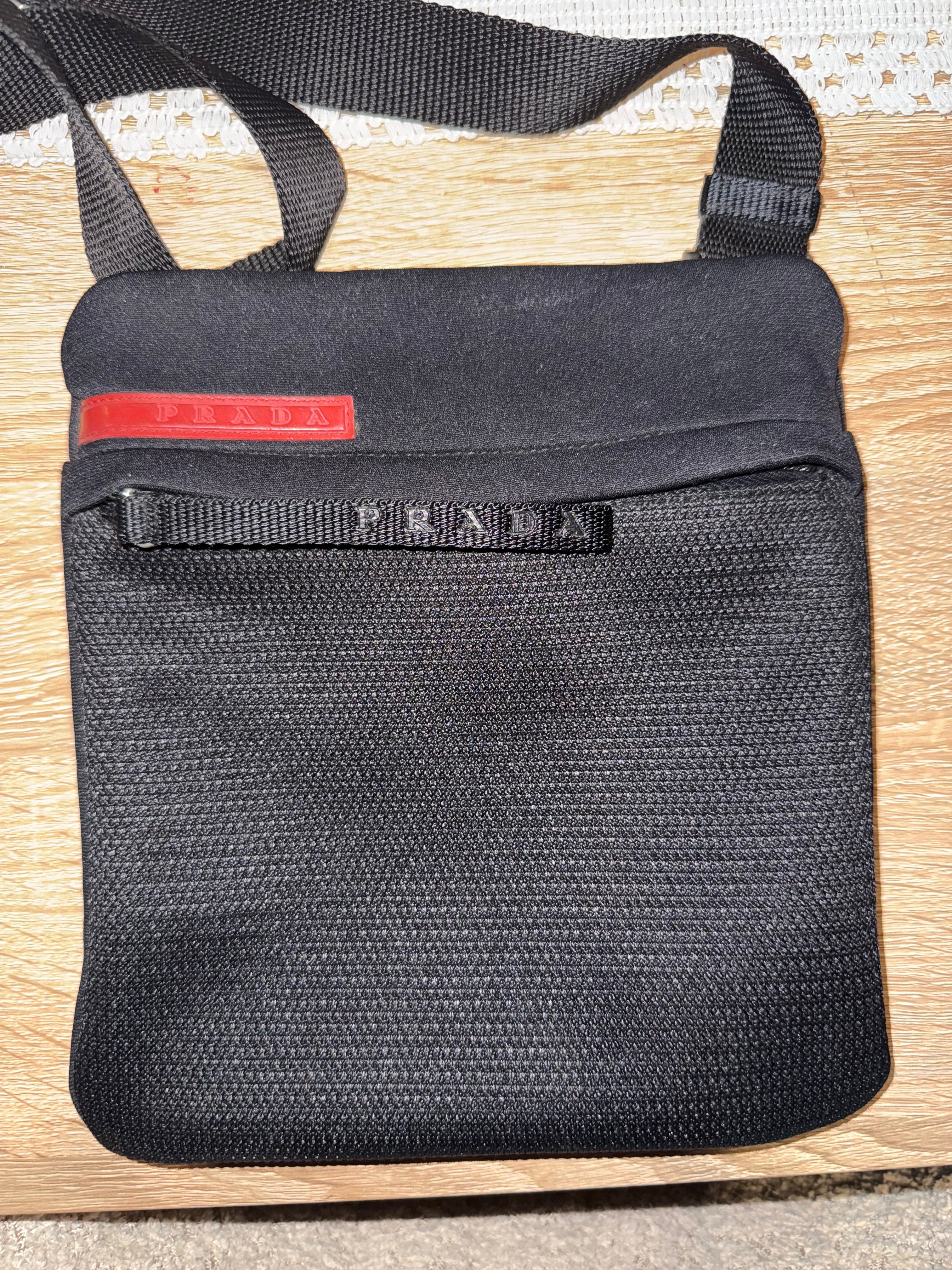 Prada wallet and Prada bag