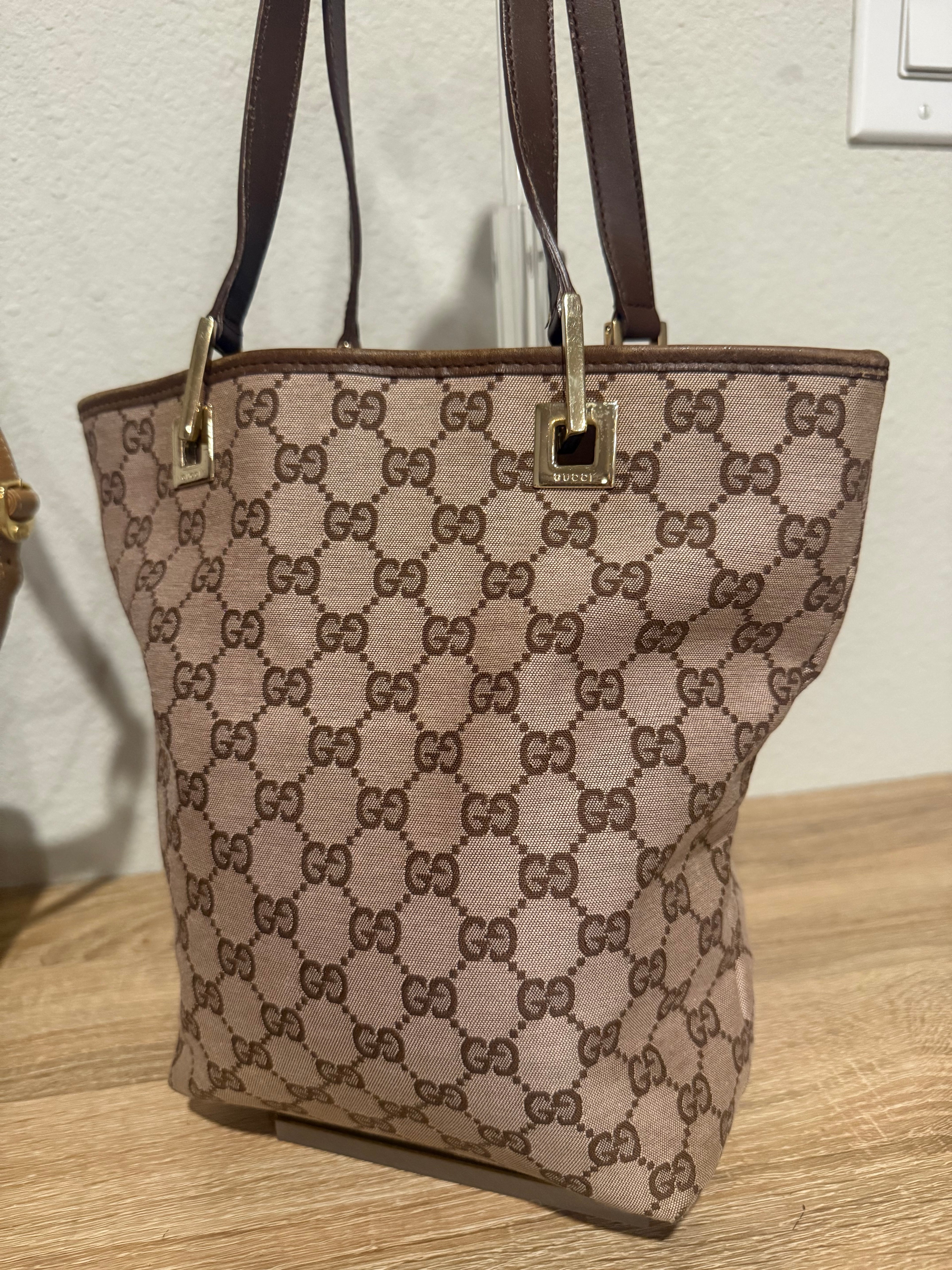 Authentic Gucci GG Mini Tote